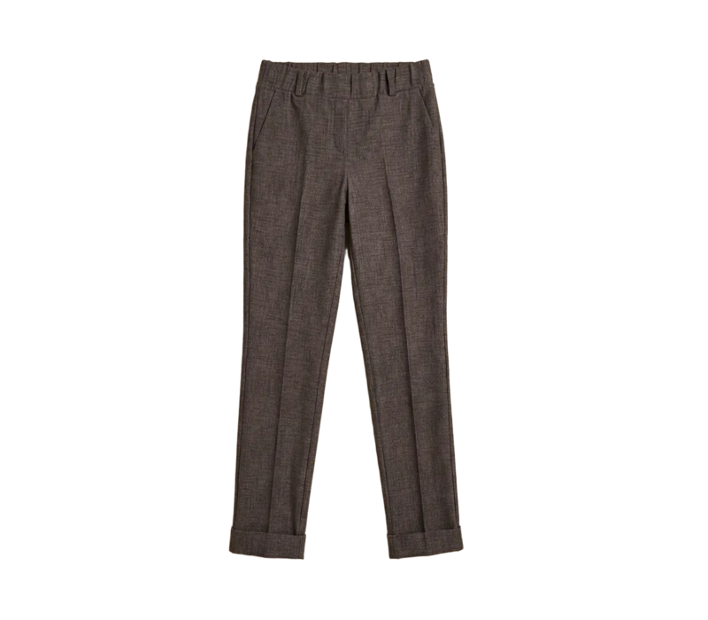 Helena Hart Broek Ziggy Lano Linnen Choco