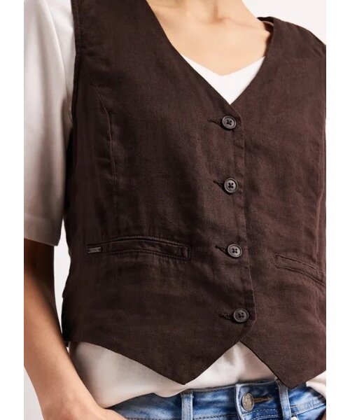 StreetOne Street One Short Button Vest