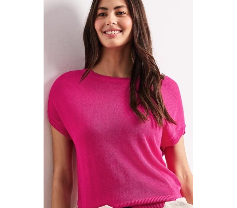 Street One Sleeveless Sweater U-Boat Magenta Dream