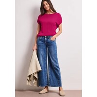 Street One Sleeveless Sweater U-Boat Magenta Dream