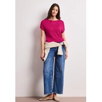 Street One Sleeveless Sweater U-Boat Magenta Dream