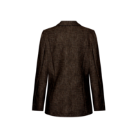 Helena Hart Blazer Tezza Lano Linnen Choco