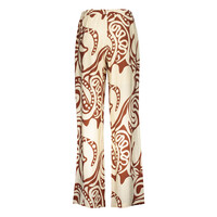 Geisha Pant Bi-Color Ecru Tabacco