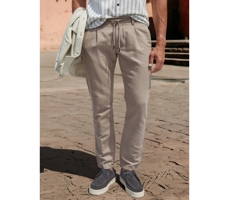 Lerros Chino Linnen Blend Medium Kitt