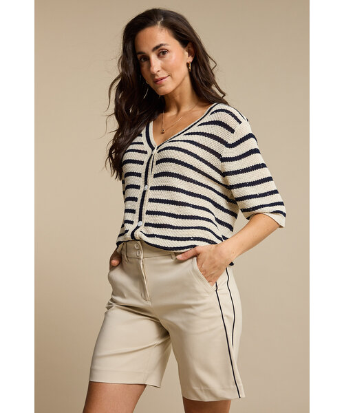 Red Button Red Button Cardigan Stripe & Sequins