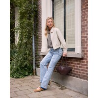 Red Button Bomber Jacket Linenlook Kit