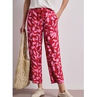 Street One Emee Wide Leg High Waist Salsa Red