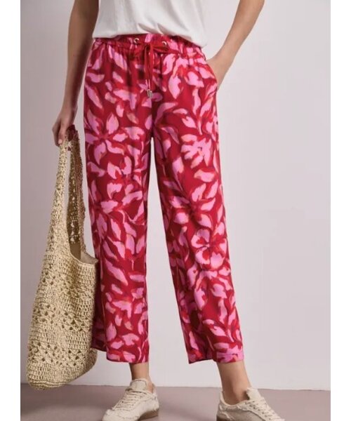 StreetOne Street One Emee Wide Leg High Waist