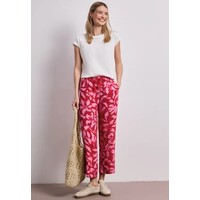 Street One Emee Wide Leg High Waist Salsa Red