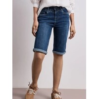 Street One Jane Bermuda Mid Waist Dark Blue Authentic Wash