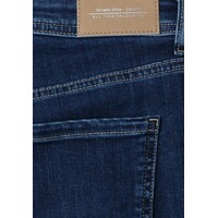 Street One Jane Bermuda Mid Waist Dark Blue Authentic Wash