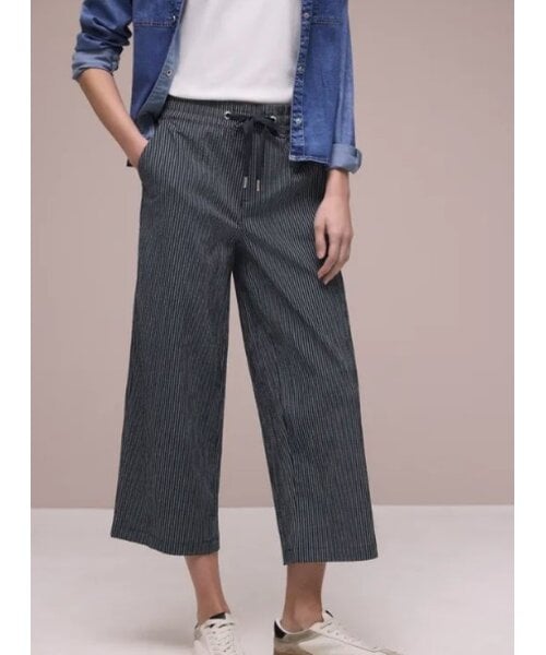 StreetOne Street One Emee Stripe Crash Wide Leg HW