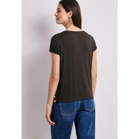 Street One Printed Mat Mix Shirt Minimal Rose