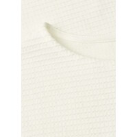 Street One Structure Shirt Off White