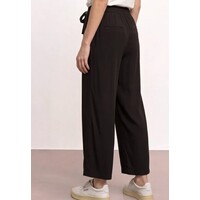Street One Emee Wide Leg High Waist Black