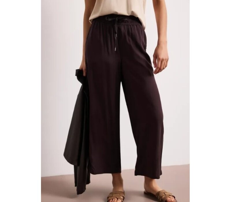 Street One Emee  Wide Leg High Waist Deep Earth