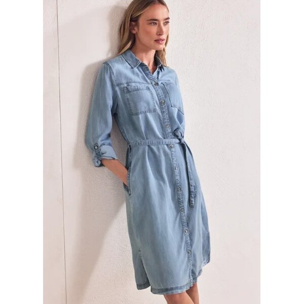 Street One Washed Shirt Dress 