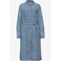 Street One Washed Shirt Dress Light Blue Soft Wash