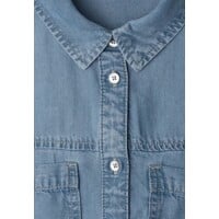 Street One Washed Shirt Dress Light Blue Soft Wash