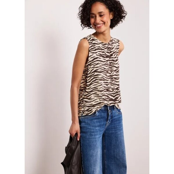 Street One Printed Jersey Top 