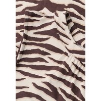 Street One Printed Jersey Top Espresso Brown