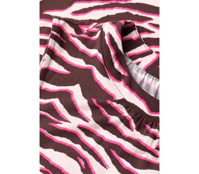 Street One Printed Jersey Top Minimal Rose