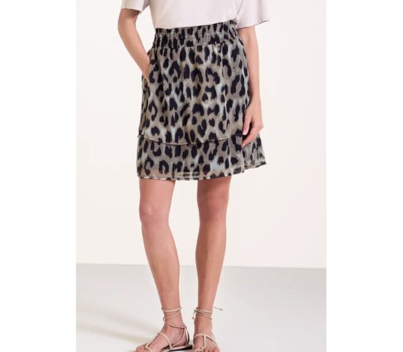 Street One Chiffon Skirt Timeless Beige