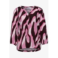 Street One Printed Mat Mix Shirt with Buttonpannel Clouded Blush