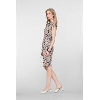 Geisha Dress Black Brown