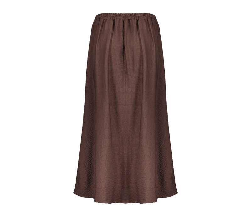 Geisha Skirt Long Solid Brown
