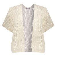 Geisha Vest Sleeveless Off White