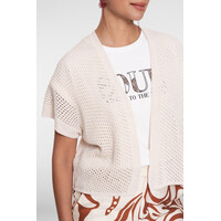 Geisha Vest Sleeveless Off White