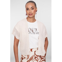 Geisha Vest Sleeveless Off White