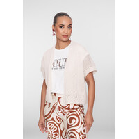 Geisha Vest Sleeveless Off White