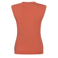 Zoso Sleeveless Sweater Coral