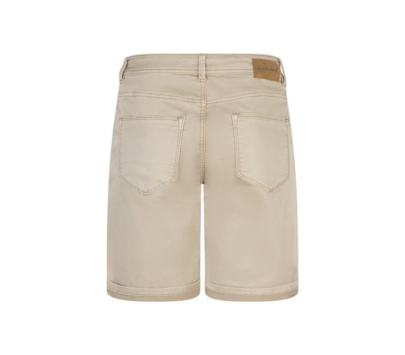 Red Button Relax Short Jog Colour Pebble