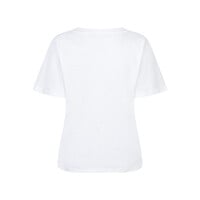 Red Button Tee Temmy Foil White Gold