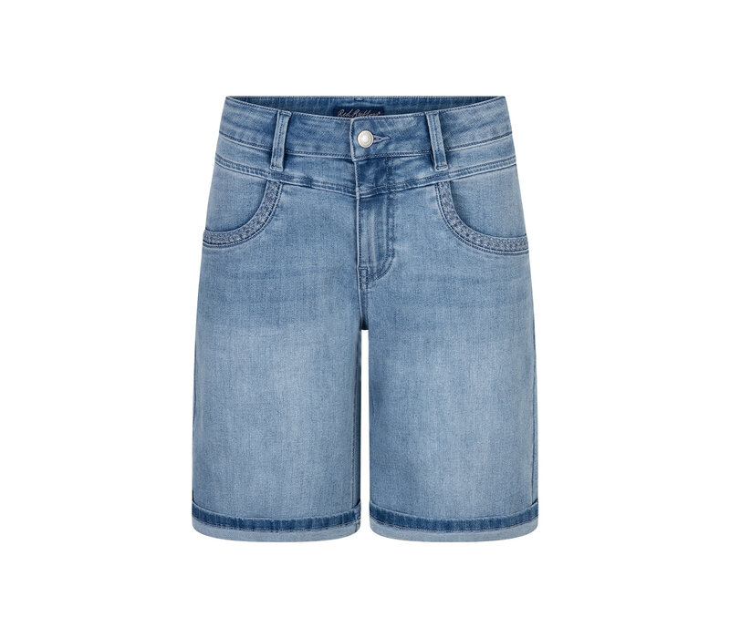 Red Button Sienna Short Embroidery Lightstone