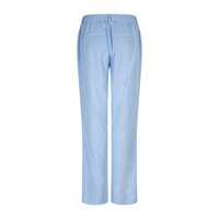 Red Button Claudette Linnen Viscose Pinstripe Lengte 33 Light Blue