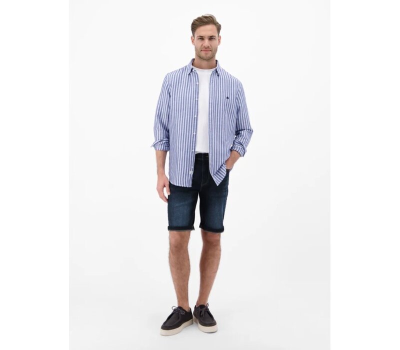 Lerros Denim Bermuda Dark Blue