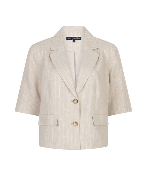 Red Button Red Button Blazer Linnen Viscose Pinstripe