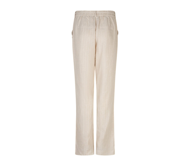 Red Button Claudette Linnen Viscose Pinstripe L33 Pebble