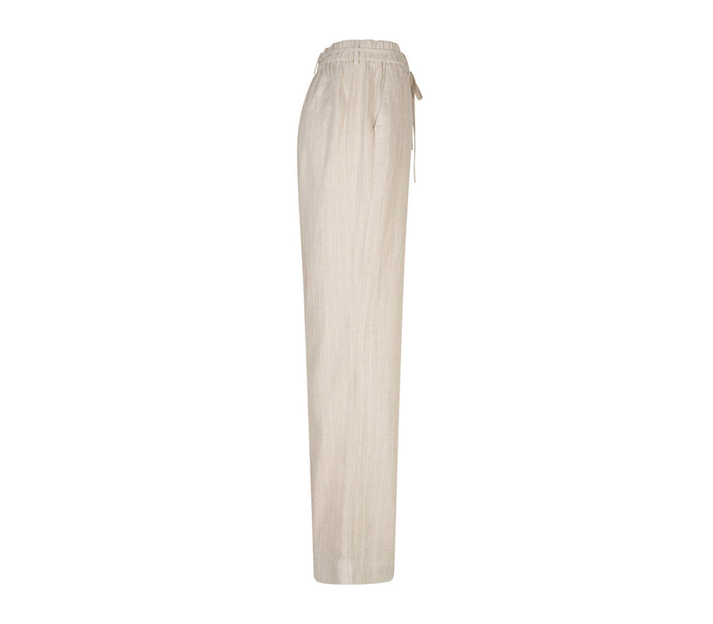 Red Button Claudette Linnen Viscose Pinstripe L33 Pebble