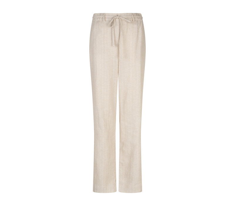Red Button Claudette Linnen Viscose Pinstripe L33 Pebble