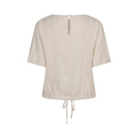 Red Button Skyler Linnen Viscose Pinstripe pebble