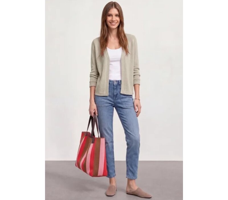 Street One Open Summer Knit Jacket Timeless Beige