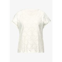 Street One Summer Lace Mix Shirt Off White