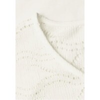 Street One Summer Lace Mix Shirt Off White