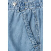 Street One Washed Wide Leg High Waist Light Blue Soft Wash