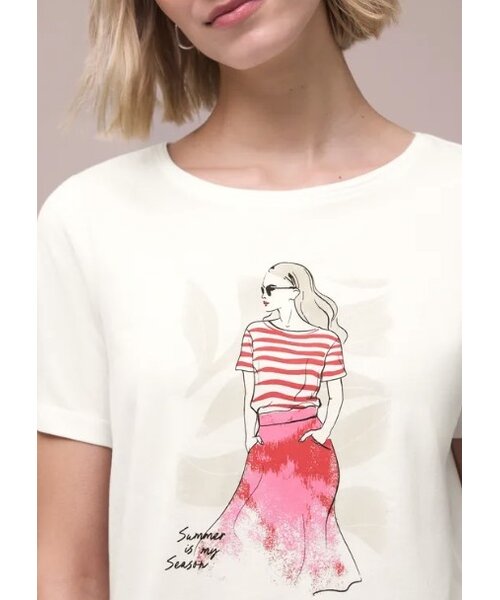 StreetOne Street One Lady Partprint Shirt